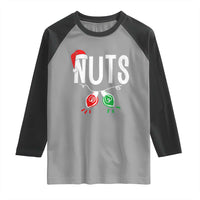 Christmas Matching Couple Raglan Shirt Chestnuts Xmas Funny Nuts