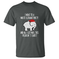 Funny White Elephant Christmas T Shirt I Went To A White Party And Got This Gift Exchange - Wonder Print Shop