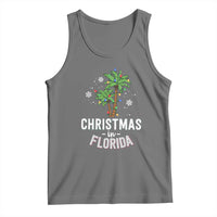 Christmas In Florida Tank Top Deck The Palm Trees Xmas Matching Family Vacation