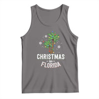 Christmas In Florida Tank Top Deck The Palm Trees Xmas Matching Family Vacation