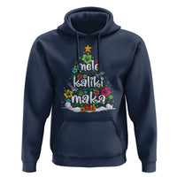 Tropical Hawaiian Christmas Hoodie Mele Kalikimaka Palm Tree Xmas in Hawaii