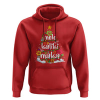 Tropical Hawaiian Christmas Hoodie Mele Kalikimaka Palm Tree Xmas in Hawaii