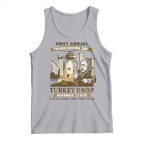 Vintage Thanksgiving Turkey Drop Tank Top Funny 1978 Helicopter Scene Classic TV Moment - Wonder Print Shop
