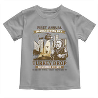Vintage Thanksgiving Turkey Drop Toddler T Shirt Funny 1978 Helicopter Scene Classic TV Moment - Wonder Print Shop