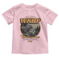 Retro WKRP Thanksgiving Turkey Drop 1978 Toddler T Shirt Distressed Vintage Holiday - Wonder Print Shop