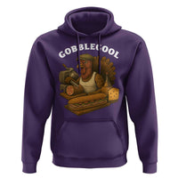 Gobblegool Funny Thanksgiving Hoodie Italian Turkey Deli Humor Sub Sandwich - Wonder Print Shop