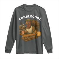 Gobblegool Funny Thanksgiving Long Sleeve Shirt Italian Turkey Deli Humor Sub Sandwich - Wonder Print Shop