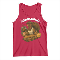 Gobblegool Funny Thanksgiving Tank Top Italian Turkey Deli Humor Sub Sandwich - Wonder Print Shop