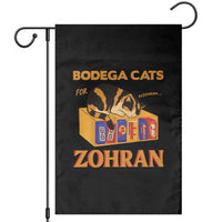 Bodega Cats for Zohran Garden Flag New York Mamdani Supporter Mayor Cute Cat - Wonder Print Shop