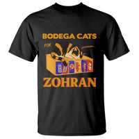 Bodega Cats for Zohran T Shirt New York Mamdani Supporter Mayor Cute Cat - Wonder Print Shop