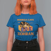 Bodega Cats for Zohran T Shirt For Women New York Mamdani Supporter Mayor Cute Cat - Wonder Print Shop