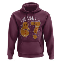 Oh Snap 67 Gingerbread Meme Hoodie Broken Cookie Six Seven Holiday Gag Christmas Vibes - Wonder Print Shop