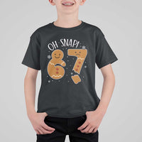 Oh Snap 67 Gingerbread Meme T Shirt For Kid Broken Cookie Six Seven Holiday Gag Christmas Vibes - Wonder Print Shop