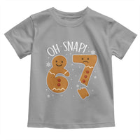 Oh Snap 67 Gingerbread Meme Toddler T Shirt Broken Cookie Six Seven Holiday Gag Christmas Vibes - Wonder Print Shop