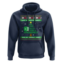 Funny Excel Christmas Tree Hoodie This Calls for a Spreadsheet Xmas DIV0 Errors - Wonder Print Shop