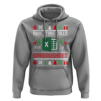 This Calls for a Spreadsheet Christmas Hoodie Funny Excel Xmas Gift for Data Nerds Accountants - Wonder Print Shop