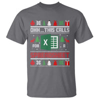 This Calls for a Spreadsheet Christmas T Shirt Funny Excel Xmas Gift for Data Nerds Accountants - Wonder Print Shop