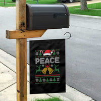 I am Peace Funny Christmas Matching Couple Garden Flag Offensive Adult Humor Festive Holiday - Wonder Print Shop
