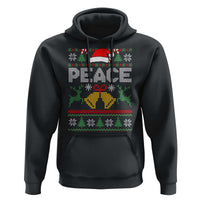 I am Peace Funny Christmas Matching Couple Hoodie Offensive Adult Humor Festive Holiday - Wonder Print Shop
