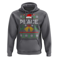 I am Peace Funny Christmas Matching Couple Hoodie Offensive Adult Humor Festive Holiday - Wonder Print Shop