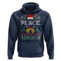 I am Peace Funny Christmas Matching Couple Hoodie Offensive Adult Humor Festive Holiday - Wonder Print Shop
