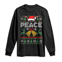 I am Peace Funny Christmas Matching Couple Long Sleeve Shirt Offensive Adult Humor Festive Holiday - Wonder Print Shop