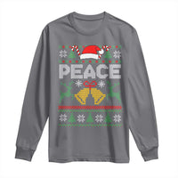 I am Peace Funny Christmas Matching Couple Long Sleeve Shirt Offensive Adult Humor Festive Holiday - Wonder Print Shop