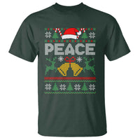 I am Peace Funny Christmas Matching Couple T Shirt Offensive Adult Humor Festive Holiday - Wonder Print Shop