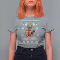 Christmas Bruh 67 Green Hands T Shirt For Women Monster Six Seven Meme Holiday Gag Gift - Wonder Print Shop