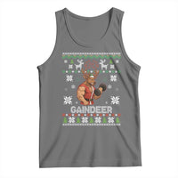 Christmas Bruh 67 Green Hands Tank Top Monster Six Seven Meme Holiday Gag Gift - Wonder Print Shop