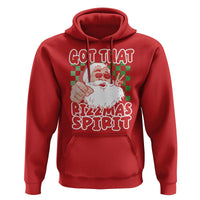 Funny Santa Rizz Christmas Hoodie Got That Rizzmas Spirit Retro Groovy
