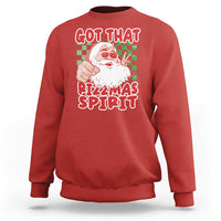 Funny Santa Rizz Christmas Sweatshirt Got That Rizzmas Spirit Retro Groovy - Wonder Print Shop