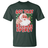 Funny Santa Rizz Christmas T Shirt Got That Rizzmas Spirit Retro Groovy - Wonder Print Shop
