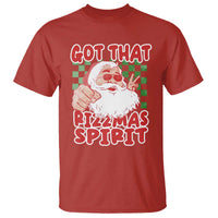 Funny Santa Rizz Christmas T Shirt Got That Rizzmas Spirit Retro Groovy - Wonder Print Shop