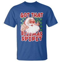 Funny Santa Rizz Christmas T Shirt Got That Rizzmas Spirit Retro Groovy - Wonder Print Shop