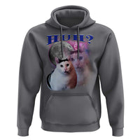 Funny Cat Emotion Meme Hoodie Huh Silly Sarcasm