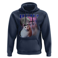 Funny Cat Emotion Meme Hoodie Huh Silly Sarcasm