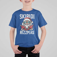 Christmas Bruh T Shirt For Kid Green Xmas Santa Hat Festive Vibe - Wonder Print Shop