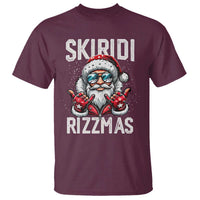 Christmas Bruh T Shirt Green Xmas Santa Hat Festive Vibe - Wonder Print Shop