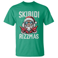 Funny Santa Rizz Christmas T Shirt Skibidi Rizzmas Gen Alpha Slang Cool Santa - Wonder Print Shop