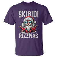 Funny Santa Rizz Christmas T Shirt Skibidi Rizzmas Gen Alpha Slang Cool Santa - Wonder Print Shop