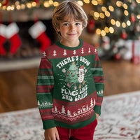 XmasTeacher Ugly Christmas Sweater Theres Snow Place Like 2nd Grade Merry Xmas Retro Groovy - Wonder Print Shop
