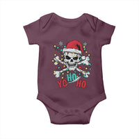 Christmas Pirate Skull Baby Onesie Yo Ho Ho Boat Cruise Xmas Crossbones