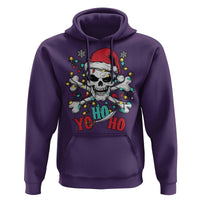 Christmas Pirate Skull Hoodie Yo Ho Ho Boat Cruise Xmas Crossbones