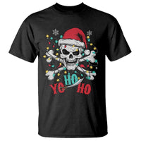 Christmas Pirate Skull T Shirt Yo Ho Ho Boat Cruise Xmas Crossbones - Wonder Print Shop