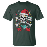 Christmas Pirate Skull T Shirt Yo Ho Ho Boat Cruise Xmas Crossbones - Wonder Print Shop