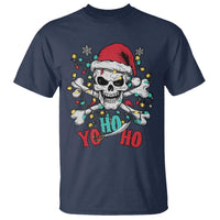 Christmas Pirate Skull T Shirt Yo Ho Ho Boat Cruise Xmas Crossbones - Wonder Print Shop