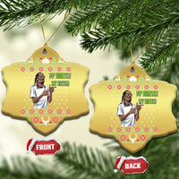 Funny Rapper Meme Xmas Christmas Ornament Fo Shizzle My Nizzle - Wonder Print Shop