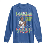 Funny Rapper Meme Christmas Long Sleeve Shirt Fo Shizzle My Nizzle