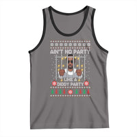 Funny Christmas Sarcastic Diddy Tank Top Aint No Party Like A Diddy Party